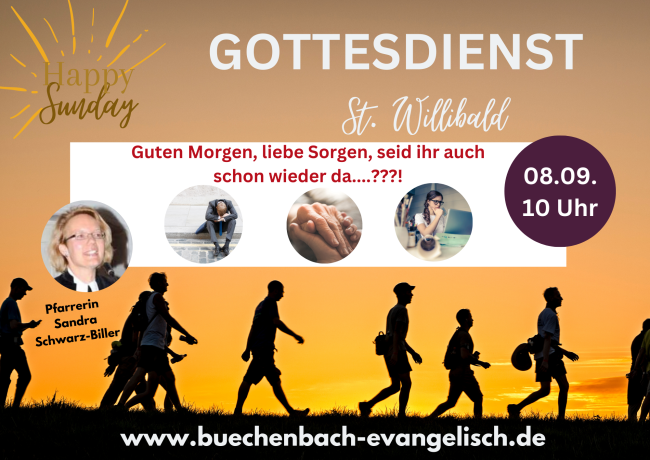 Gottesdienst am Sonntag